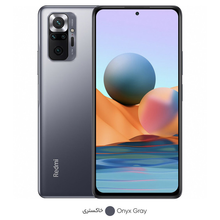گوشی موبایل شیائومی مدل Redmi Note 10 pro M2101K6G دو سیم کارت ظرفیت 128 گیگابایت و رم 6 گیگابایت