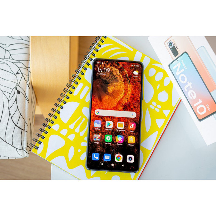گوشی موبایل شیائومی مدل Redmi Note 10 pro M2101K6G دو سیم کارت ظرفیت 128 گیگابایت و رم 6 گیگابایت