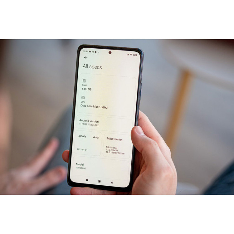 گوشی موبایل شیائومی مدل Redmi Note 10 pro M2101K6G دو سیم کارت ظرفیت 128 گیگابایت و رم 6 گیگابایت