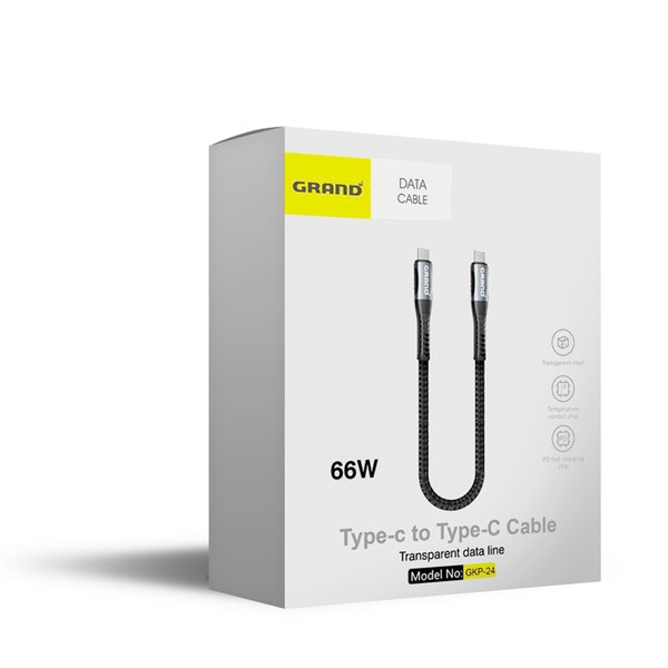 کابل USB-C گرنداسکای مدل GKP24 طول 0.2 متر