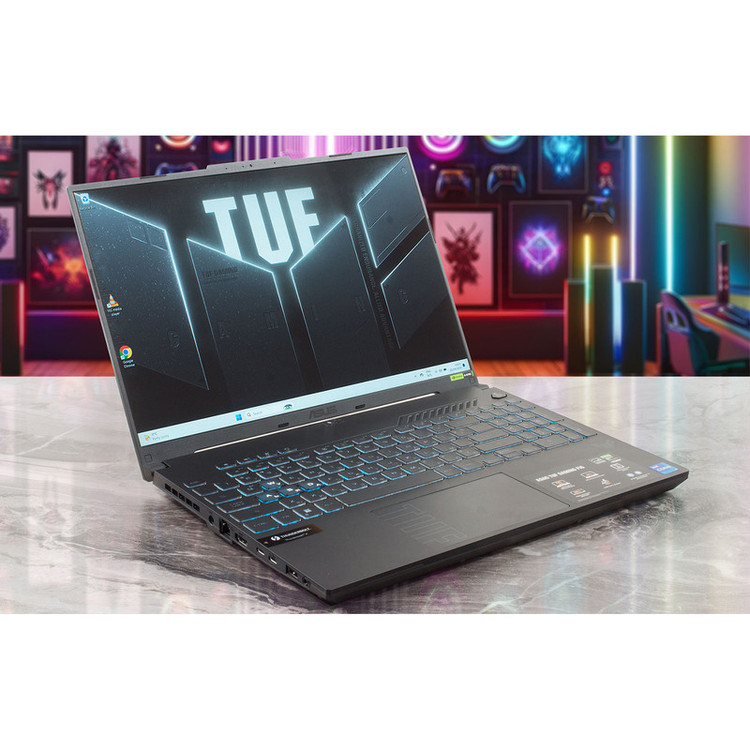 لپ تاپ 16 اینچی ایسوس مدل TUF Gaming F16 FX607VJ-RL012W-Core 5 210H-16GB DDR4 3200MHz-512GB SSD-RTX3050 6GB-FHD 144Hz