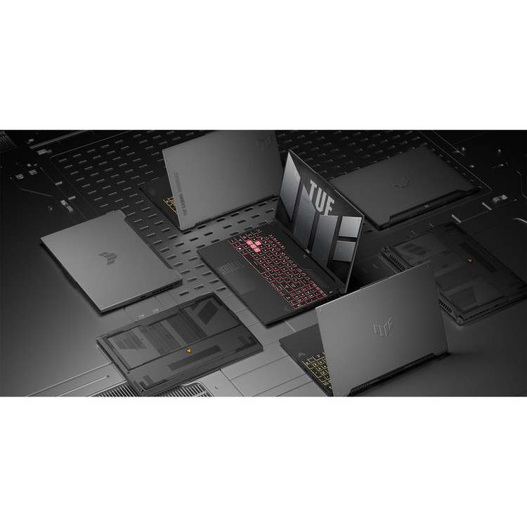 لپ تاپ 16 اینچی ایسوس مدل TUF Gaming F16 FX607VJ-RL012W-Core 5 210H-16GB DDR4 3200MHz-512GB SSD-RTX3050 6GB-FHD 144Hz